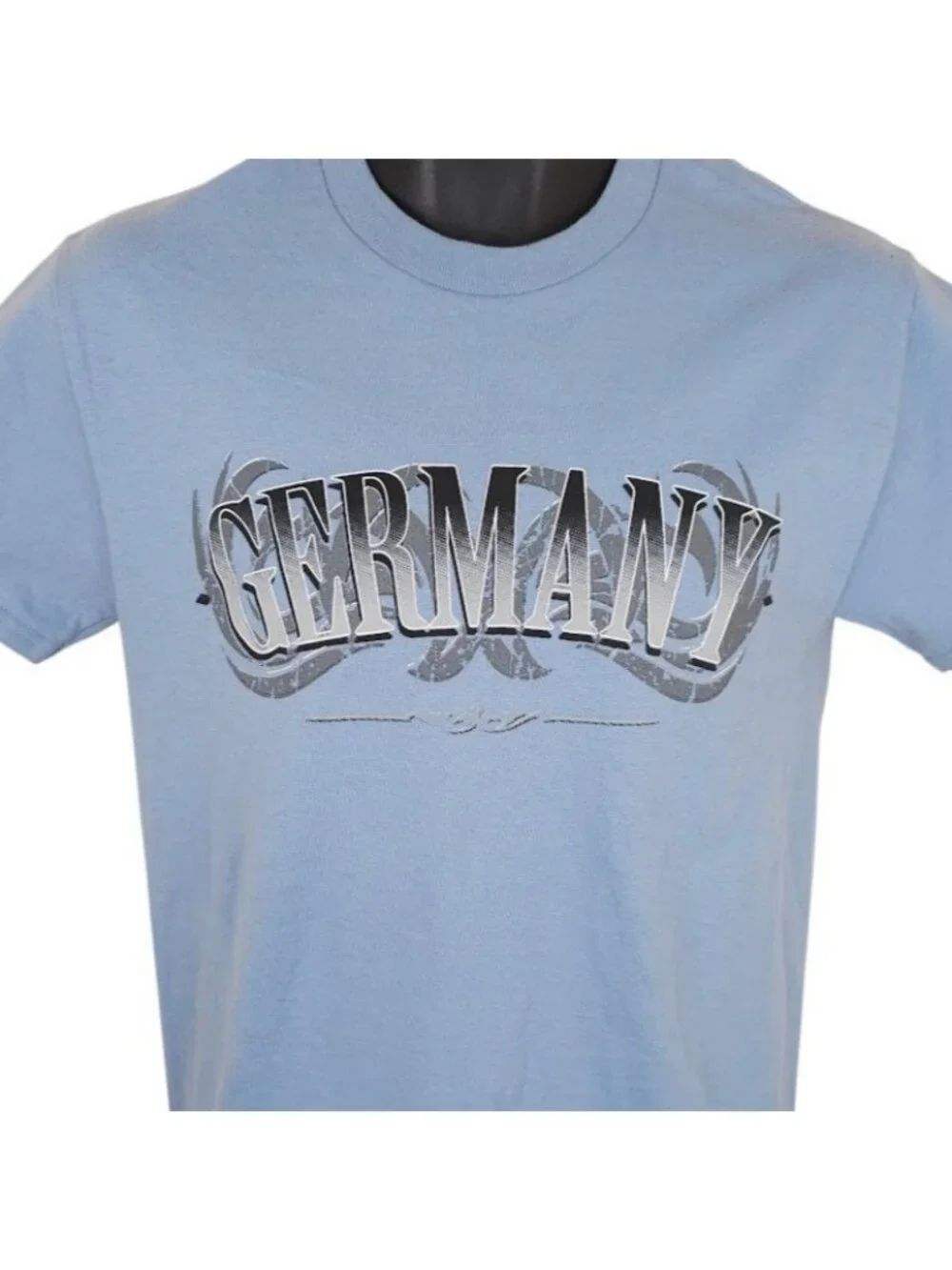 Germany T Shirt Mens Size Small Blue European Travel Destination Tee